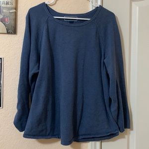 Karen Scott blue sweater